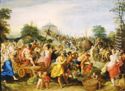 Francken Frans the Younger - The Triumphal Procession of Bacchus