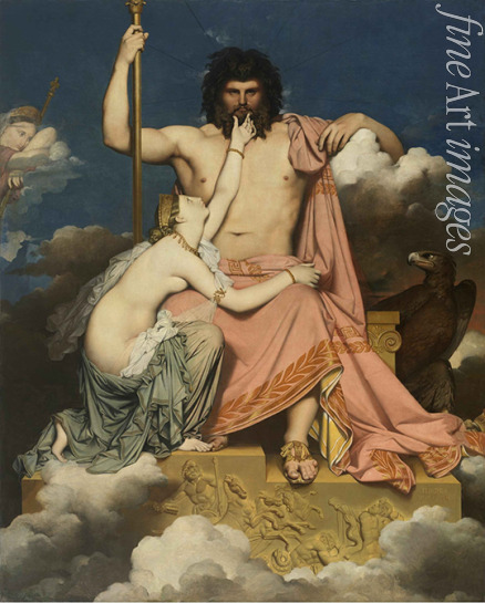 Ingres Jean Auguste Dominique - Jupiter and Thetis