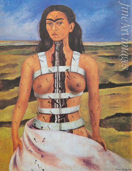 Kahlo Frida - The Broken Column (La Columna Rota) 