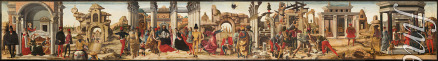 Ercole de' Roberti (Ercole Ferrarese) - Polittico Griffoni: Szenen aus dem Leben des Heiligen Vinzenz Ferrer