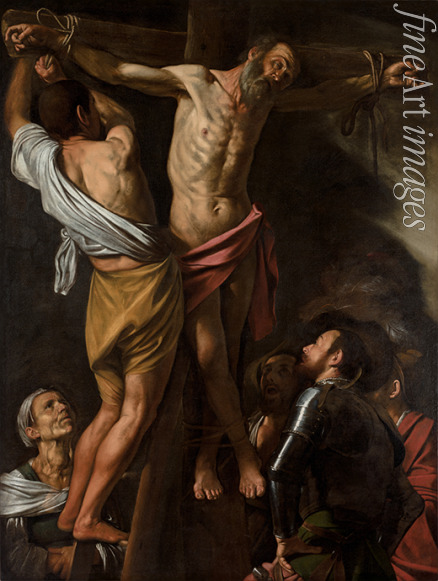 Caravaggio Michelangelo - Die Kreuzigung des Heiligen Andreas
