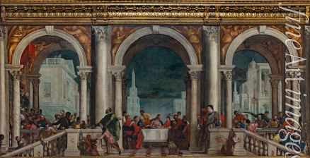 Veronese Paolo - Das Gastmahl im Hause des Levi
