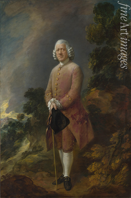 Gainsborough Thomas - Porträt von Dr Ralph Schomberg (1714-1792)