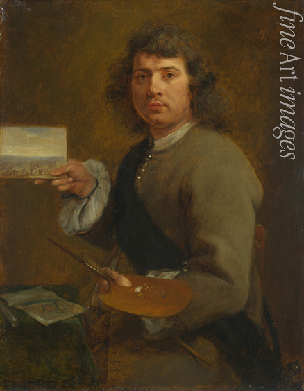 Coques Gonzales - Sight (Portrait of Robert van den Hoecke (1622-1688). From the Series The Five Senses