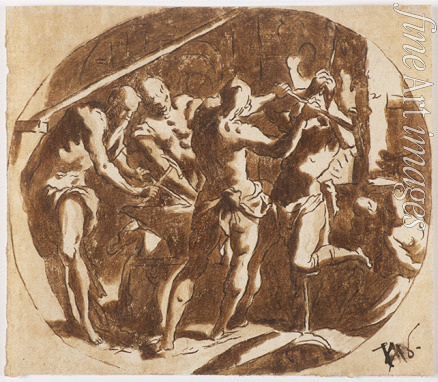 Palma il Giovane Jacopo der Jüngere - Die Schmiede des Hephaistos