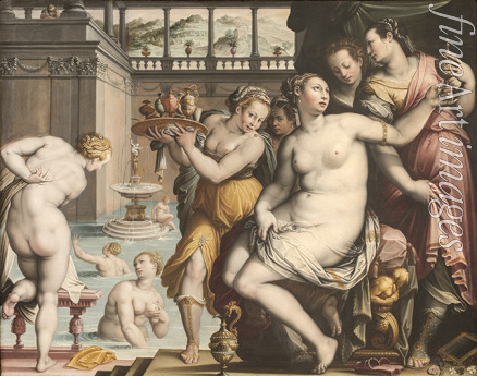 Zucchi Jacopo - Bathsheba at Her Bath