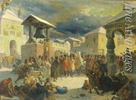 Khudyakov Vasili Grigorievich - The Veche in the republic of Novgorod