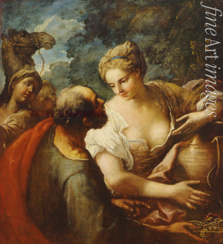 Titian - Rebecca at the Well