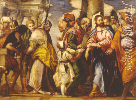 Veronese Paolo - Christ and the Woman Taken in Adultery