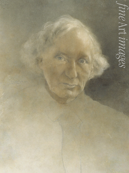 Wyscheslawzew Nikolai Nikolajewitsch - Porträt des Dichters Wjatscheslaw Iwanow (1866-1949)
