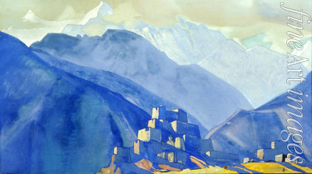 Roerich Nicholas - Kloster auf dem Himalaya (Kloster Shtranghild)