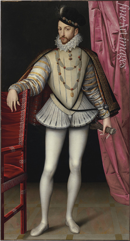Clouet François - Portrait of King Charles IX of France (1550-1574)