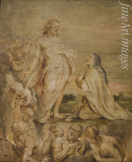 Rubens Pieter Paul - The Vision of Saint Teresa of Avila