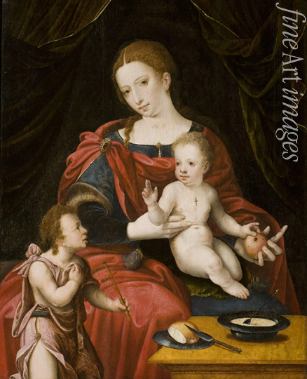 Orley Bernaert van - Madonna und Kind mit dem Johannesknaben