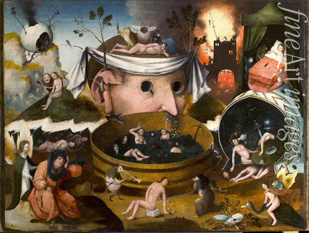 Bosch Hieronymus (Schule) - Vision des Ritters Tondalus
