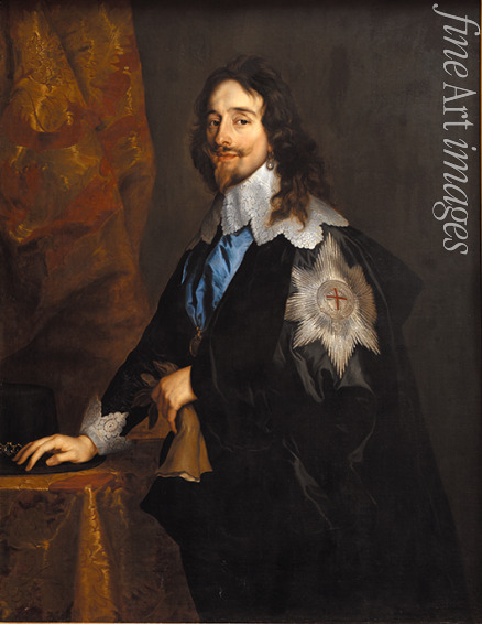 Dyck Sir Anthonis van - Porträt des Königs Karl I. von England, Schottland und Irland (1600-1649)