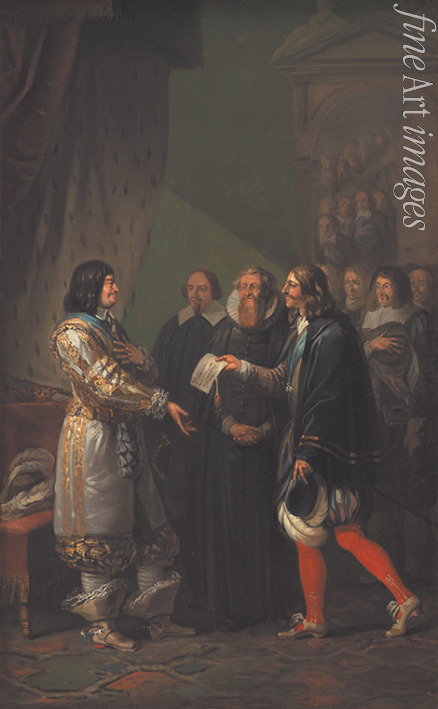 Abildgaard Nicolai Abraham - Einführung der absoluten Monarchie durch Friedrich III. von Dänemark 1660 