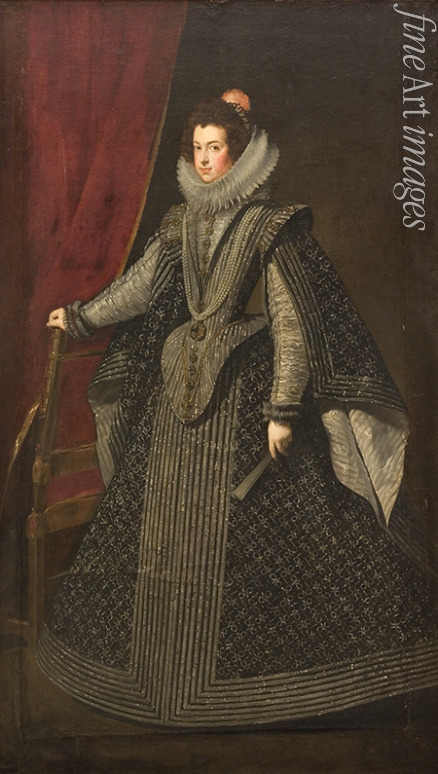 Velàzquez Diego - Portrait of Elisabeth of France (1602-1644), Queen consort of Spain