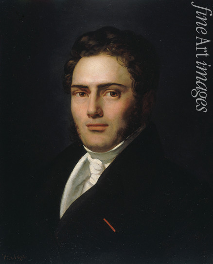 Scheffer Henry - Portrait of Saint-Amand Bazard (1791-1832) 