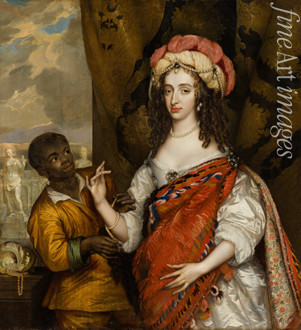 Hannemann Adriaen - Porträt von Prinzessin Maria Henrietta Stuart (1631-1660)