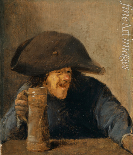 Brouwer Adriaen - Peasant with Bicorne and Tankard 