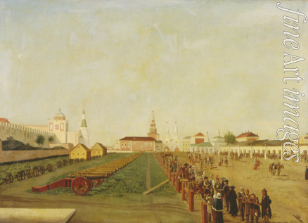 Hilferding Friedrich - The Red Square in Moscow