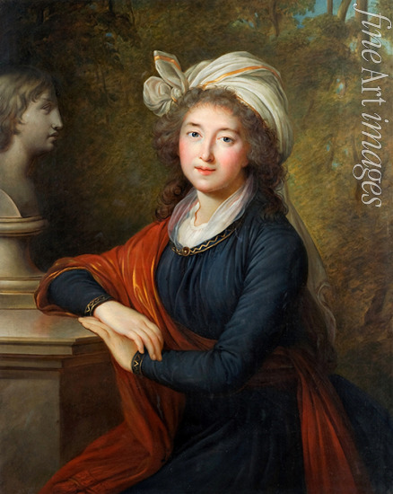 Vigée Le Brun Louise Élisabeth - Portrait of Princess Elzbieta Izabela Lubomirska, née Countess Czartoryska (1736-1816)