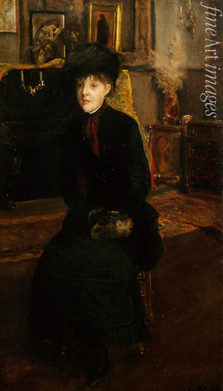 Blanche Jacques-Émile - Portrait of Mary Cassatt (1844-1926)