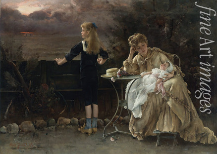 Stevens Alfred - Mutter und ihre Kinder