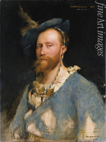 Dagnan-Bouveret Pascal Adolphe Jean - Porträt des Malers Gustave Courtois (1852-1923)