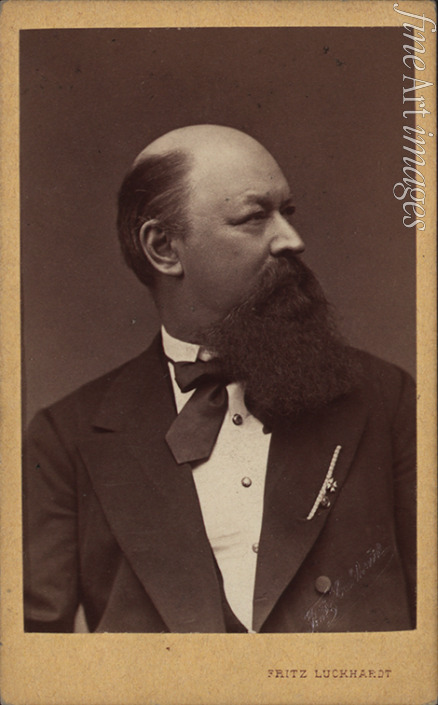 Luckhardt Fritz - Porträt von Komponist Franz von Suppè (1819-1895) 