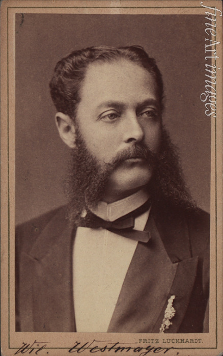 Luckhardt Fritz - Porträt von Komponist Wilhelm Westmeyer (1829-1880)