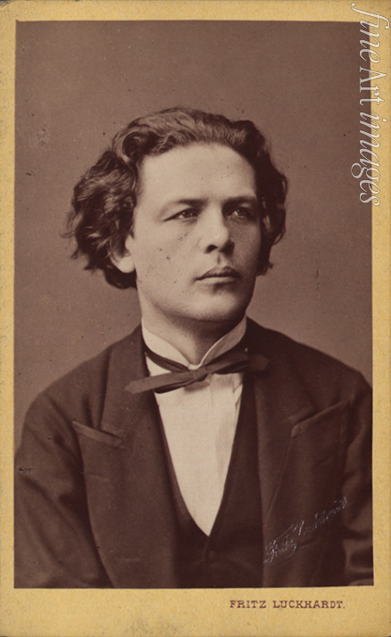 Luckhardt Fritz - Porträt von Komponist Anton Rubinstein (1829-1894)