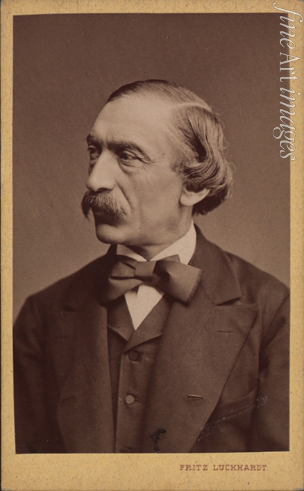 Luckhardt Fritz - Porträt von Komponist Carl Evers (1819-1875)
