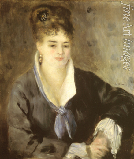 Renoir Pierre Auguste - Dame in Schwarz