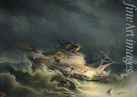 Krugovikhin Konstantin Vassilyevich - The disaster of the Liner Ingermanland at Skagerrake near Norway on August 30, 1842
