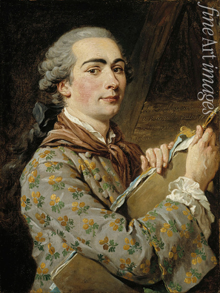 Lagrenée Louis-Jean-François - Self-Portrait