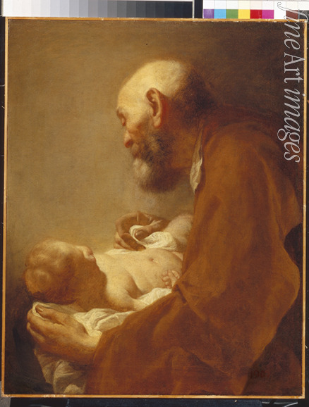 Angeli Giuseppe - Heiliger Simon mit Christuskind