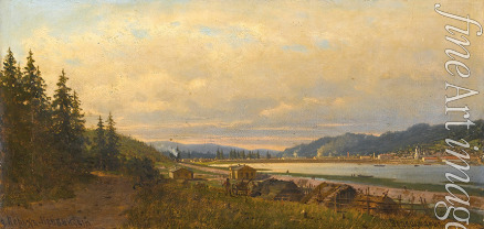 Vereshchagin Pyotr Petrovich - View of Verkh-Neyvinsky