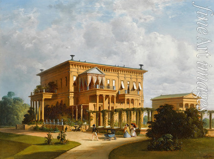 Weiss Joseph Andreas - The Summer Palace of Duke of Leuchtenberg in Sergievka