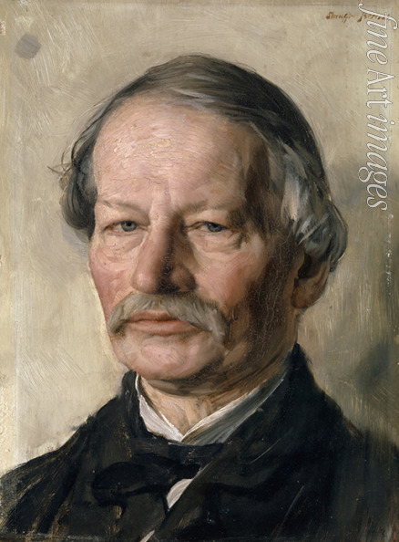 Stauffer-Bern Karl - Portrait of Gustav Freytag (1816-1895) 