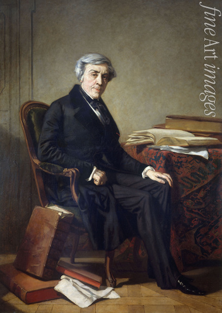 Couture Thomas - Portrait of Jules Michelet (1798-1874) 