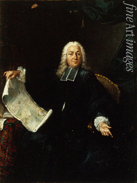 Unbekannter Künstler - Porträt von Jean de Lagrive (1689-1757)