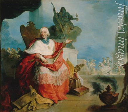Anonymous - Portrait of Cardinal Louis Antoine de Noailles (1651-1729)