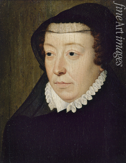 Clouet François (School) - Portrait of Catherine de' Medici (1519-1589)