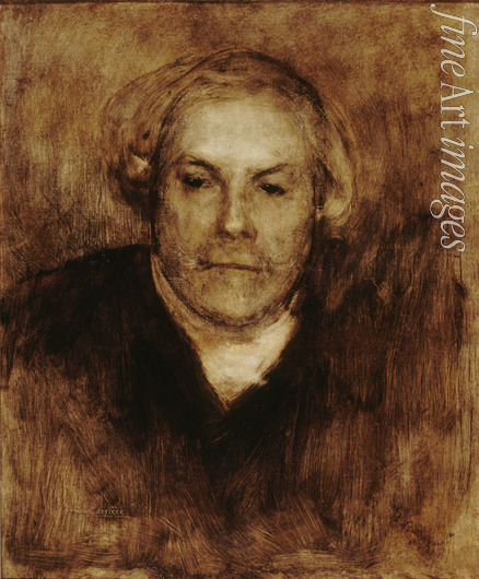 Carrière Eugène - Portrait of Edmond de Goncourt (1822-1896)