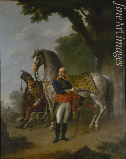 Lafitte Louis - Porträt von General Joseph Marie Servan de Gerbey (1741-1808)
