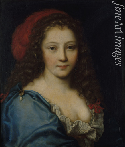 Mignard Nicolas - Porträt von Armande Béjart (1642-1700)