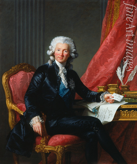 Vigée Le Brun Louise Élisabeth - Porträt des Charles-Alexandre de Calonne (1734-1802) 