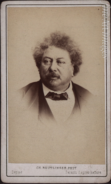 Fotoatelier Reutlinger Paris - Schriftsteller Alexandre Dumas der Ältere (1802-1870)